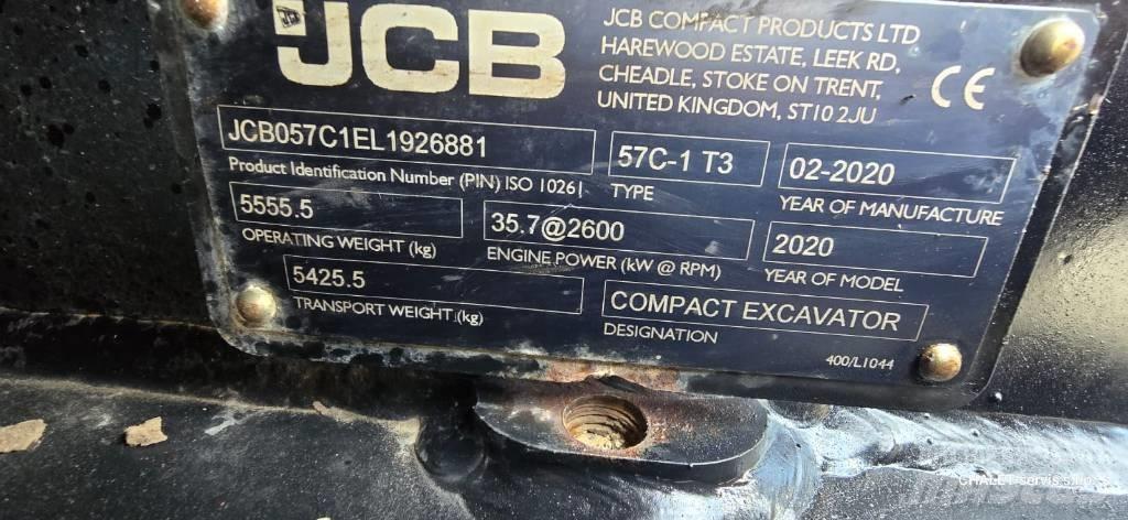 JCB 57 C-1 Mini excavadoras < 7t