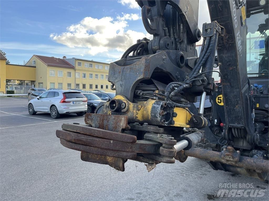 Huddig 1260 B Rail Retrocargadoras