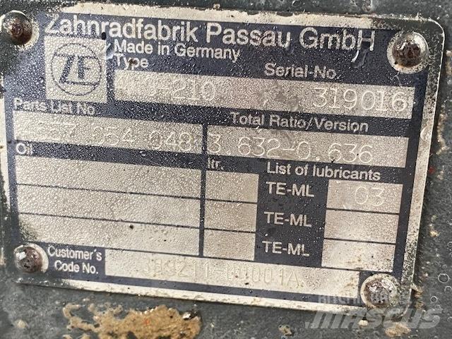 Hitachi ZF 4WG-210 Transmisión