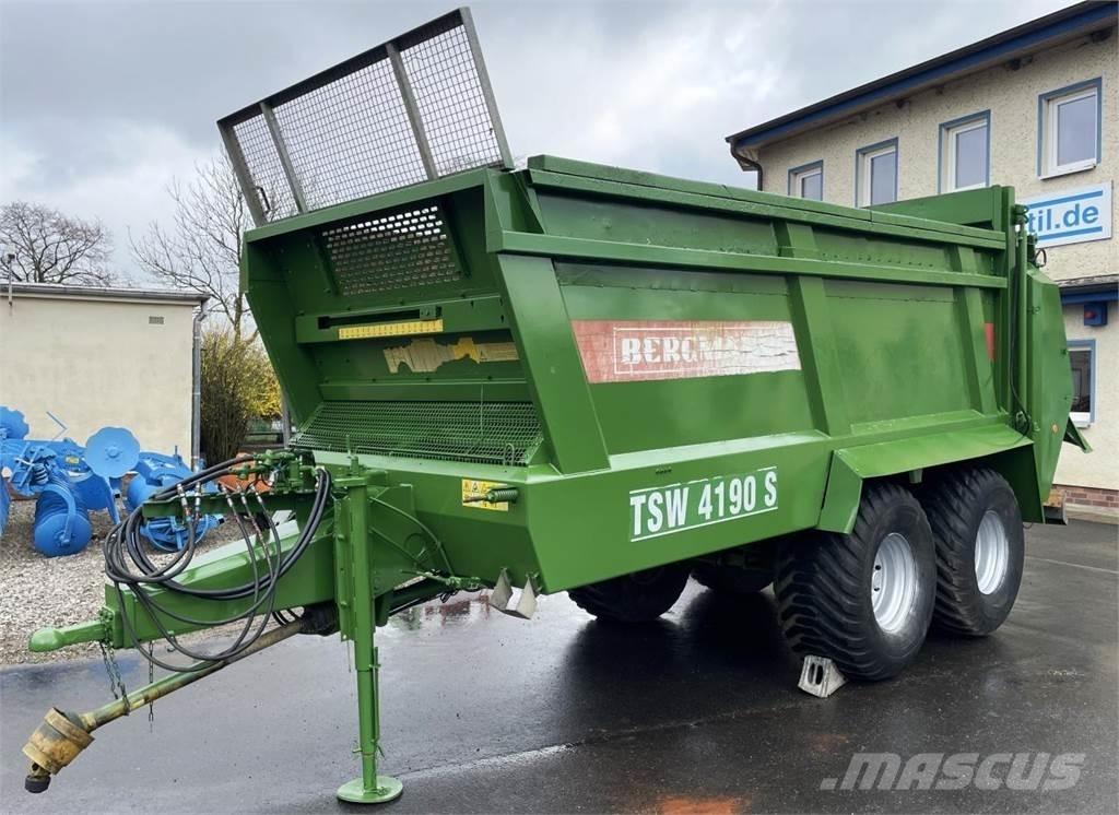Bergmann TSW 4190S Remolques esparcidores de estiércol