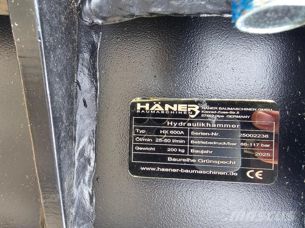  Haner HX600A Martillos hidráulicos