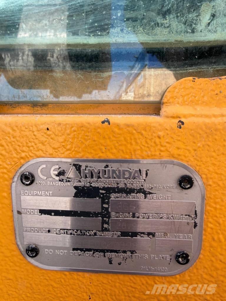 Hyundai Robex 35 Z-9 Mini excavadoras < 7t