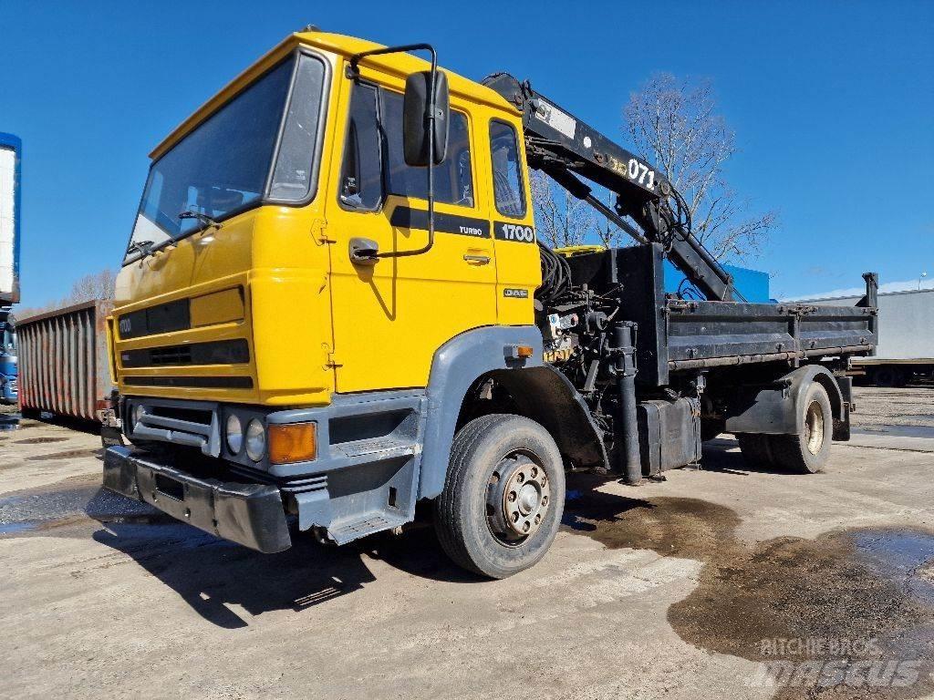 DAF 1700 TURBO Camiones bañeras basculantes o volquetes