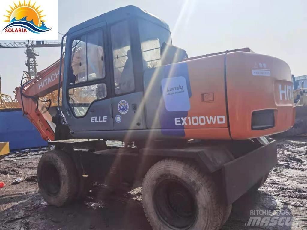 Hitachi EX 100 W D Excavadoras de ruedas
