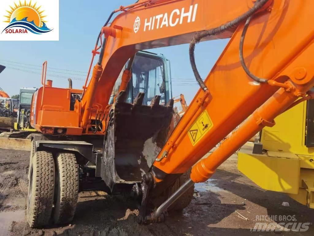 Hitachi EX 100 W D Excavadoras de ruedas