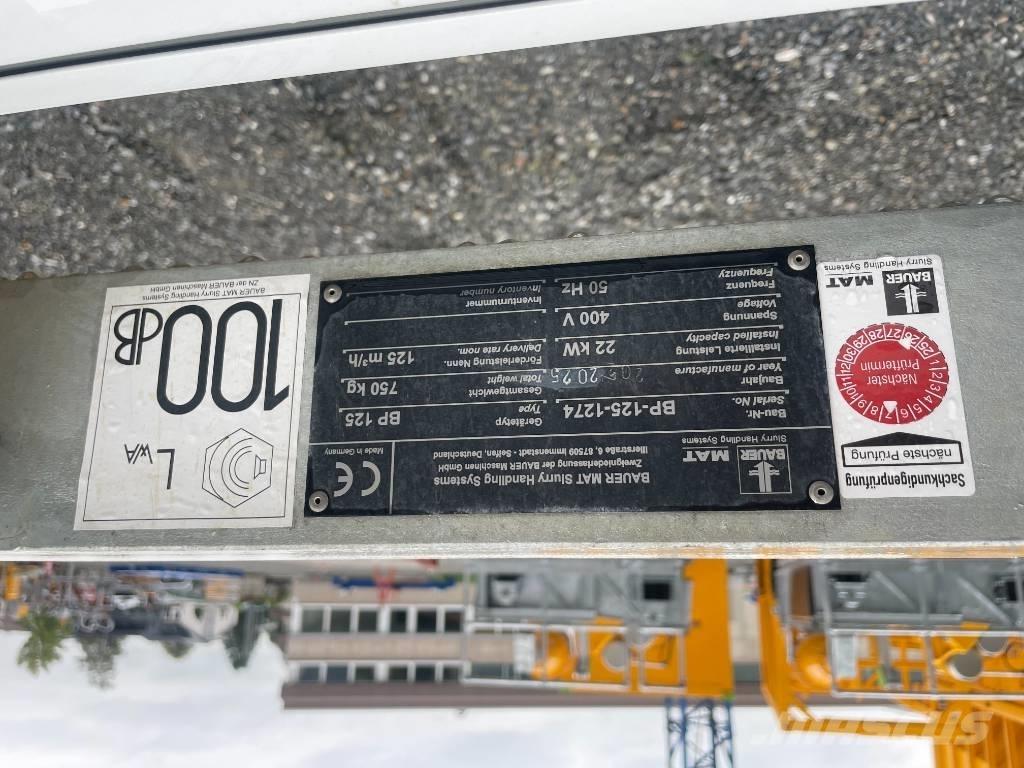 BAUER MAT BP 125 Construcción - Otros