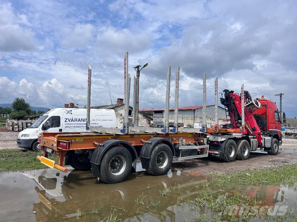 Volvo FMX 500 Transporte de madera
