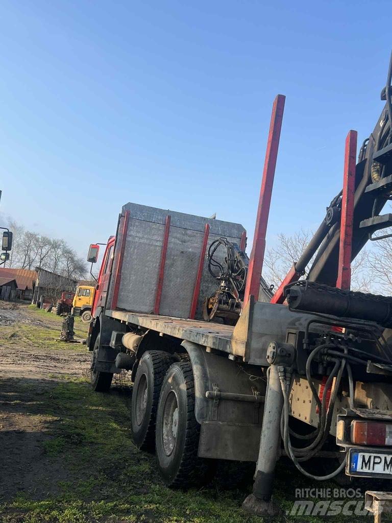 MAN F 2000 Transporte de madera