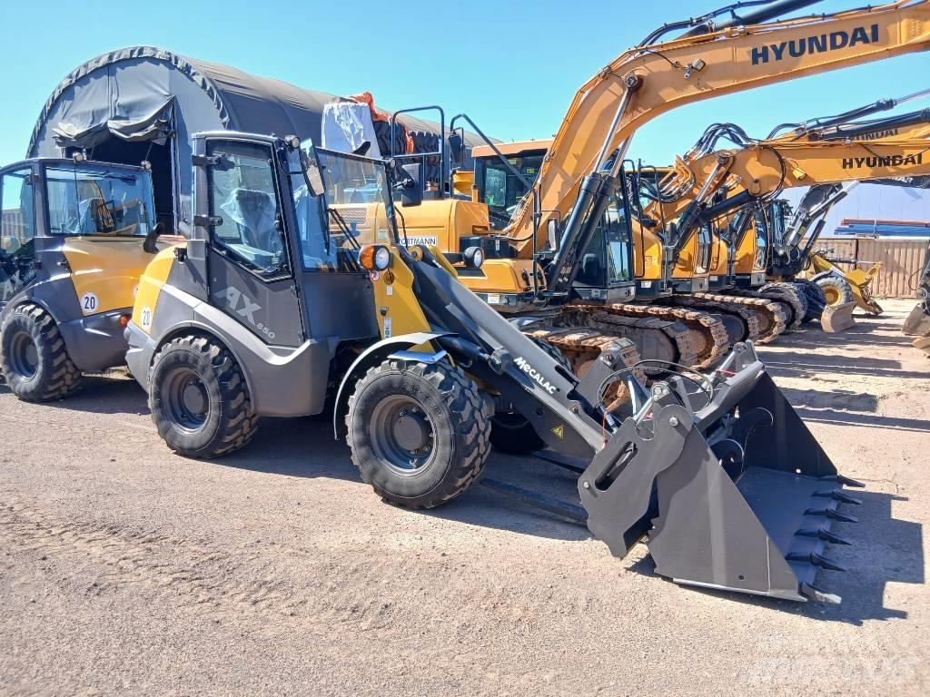 Mecalac AX 850 Cargadoras sobre ruedas