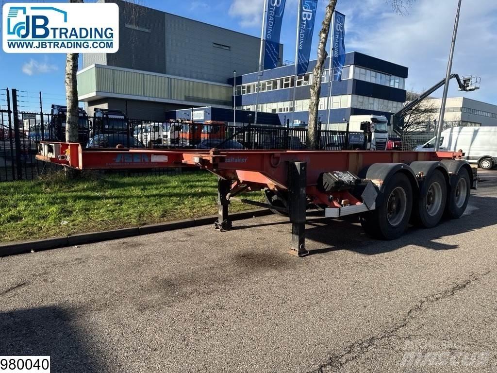 Asca Chassis 20 ft Semirremolques portacontenedores
