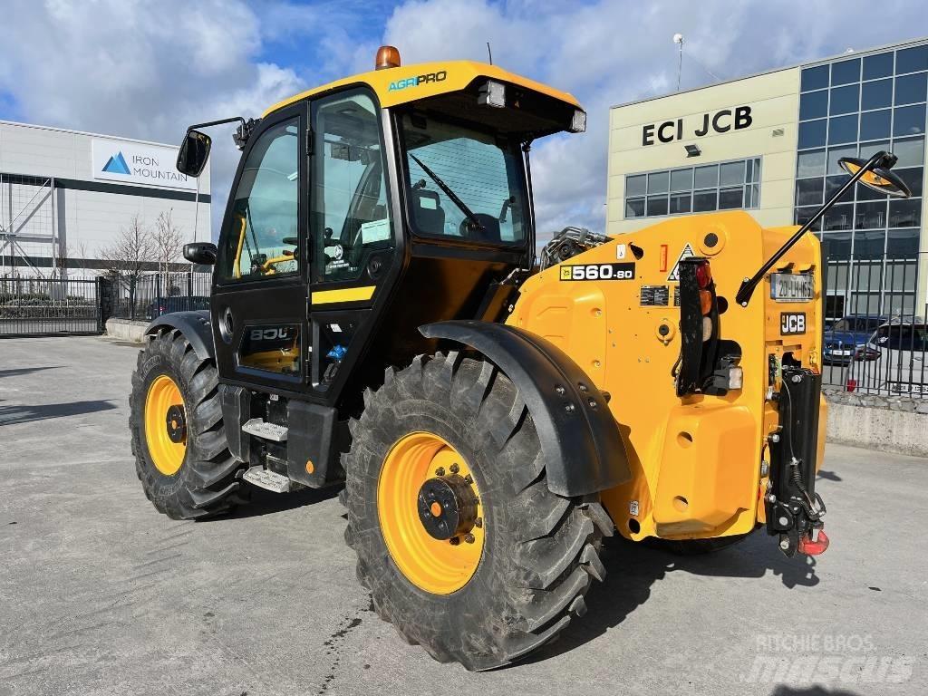 JCB 560-80 AGRI PRO Carretillas telescópicas