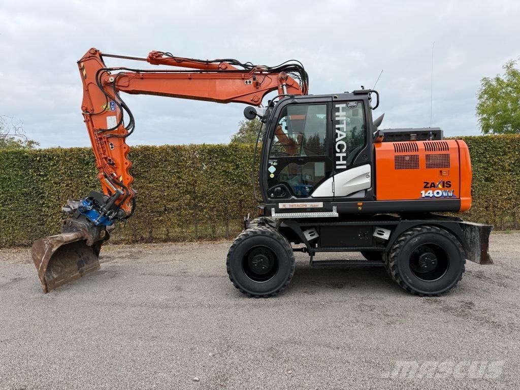 Hitachi ZX 140 W-6 Excavadoras de ruedas