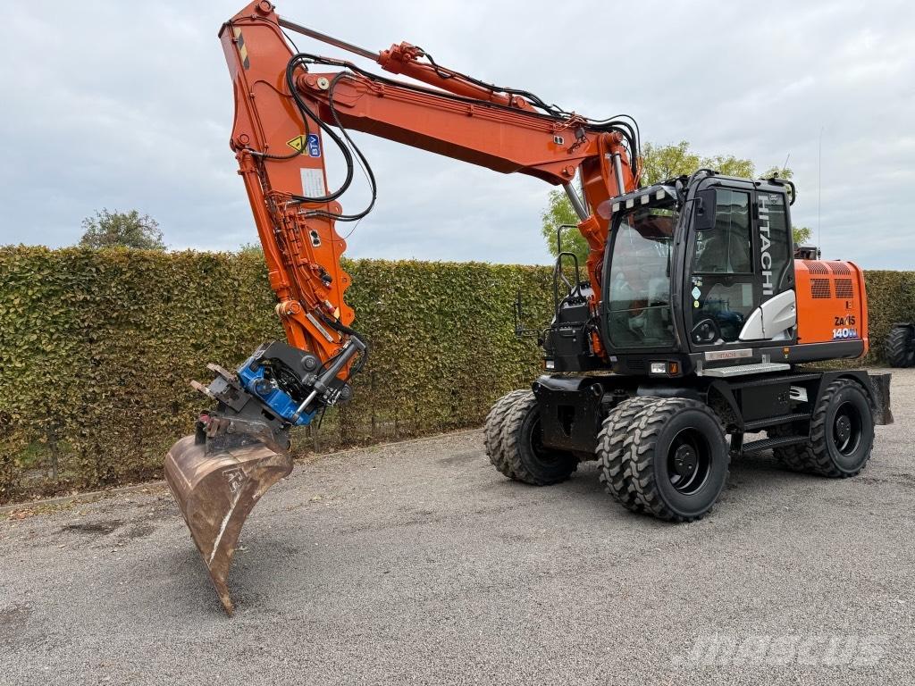Hitachi ZX 140 W-6 Excavadoras de ruedas