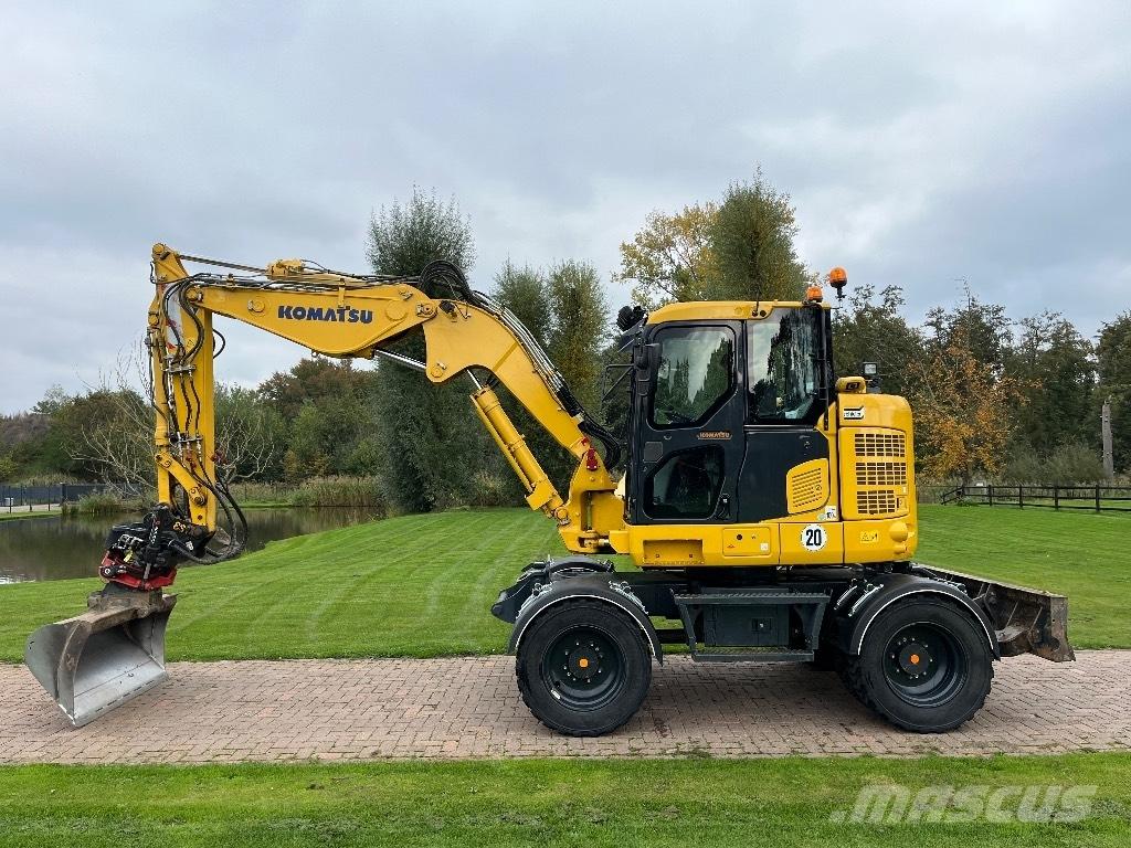 Komatsu PW 118 Excavadoras de ruedas