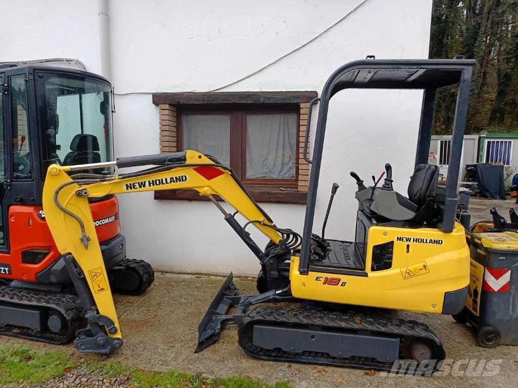 New Holland E 18 B Mini excavadoras < 7t