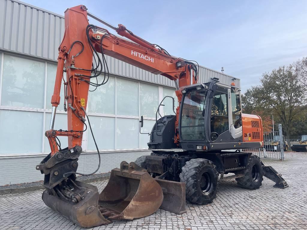 Hitachi ZX 140 W-3 Excavadoras de ruedas