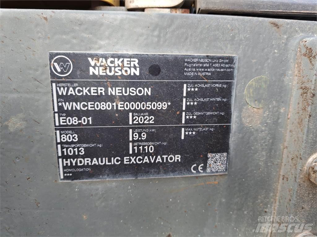 Wacker Neuson 803 Excavadoras de cadenas