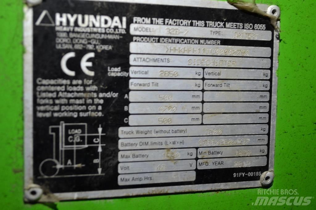Hyundai 32 B-7 Carretillas de horquilla eléctrica