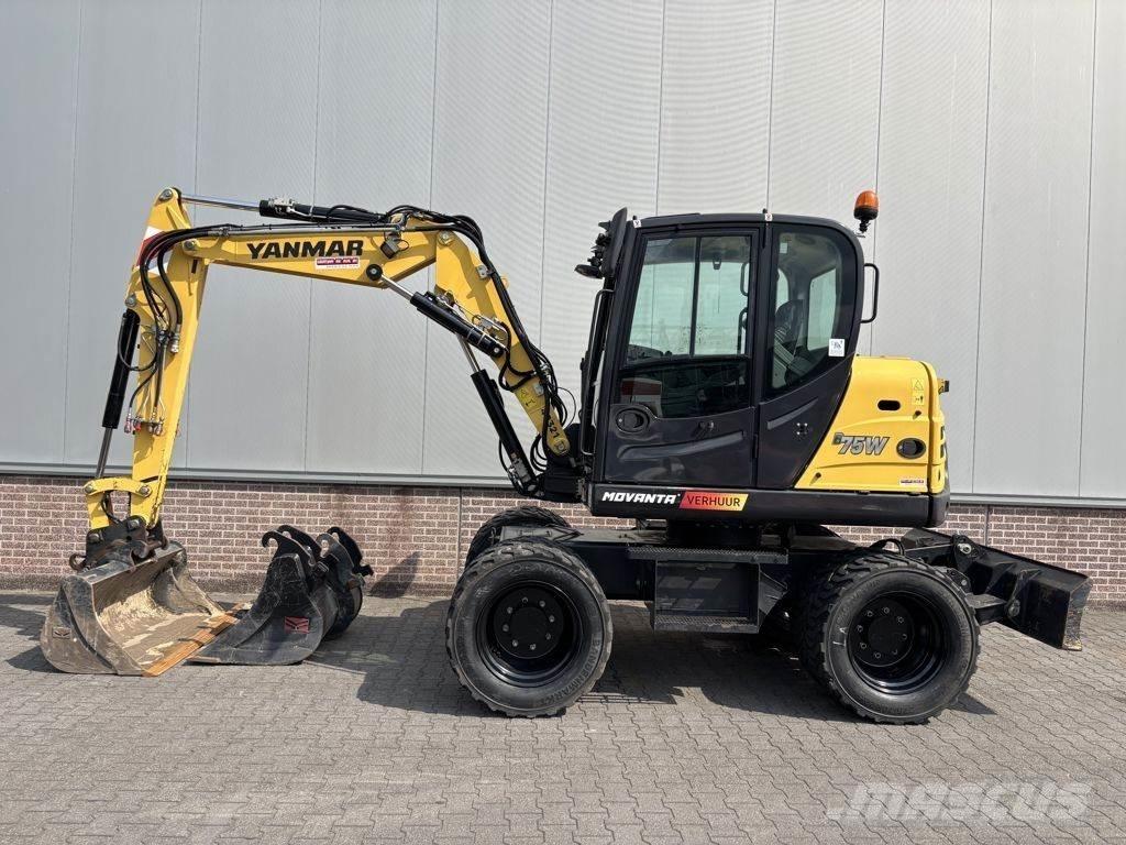 Yanmar B75W Excavadoras de ruedas