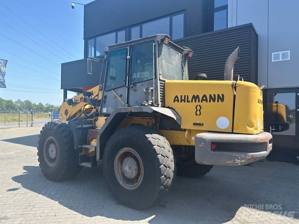 Ahlmann AZ 210 Cargadoras sobre ruedas