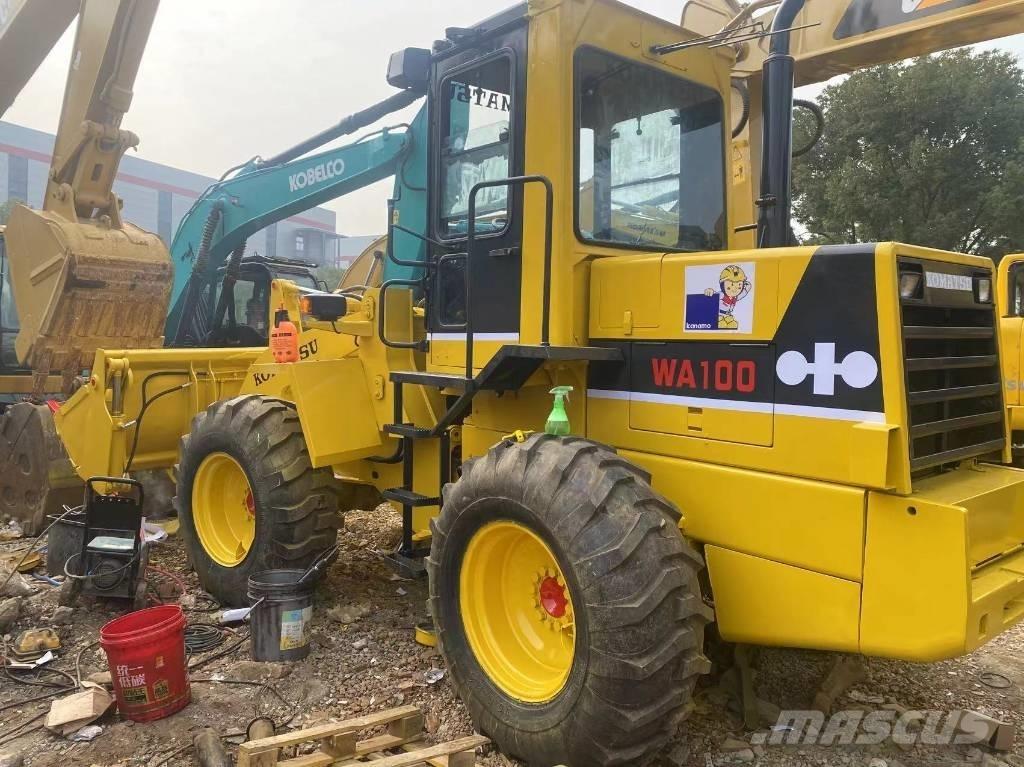 Komatsu wa100-1 Cargadoras sobre ruedas