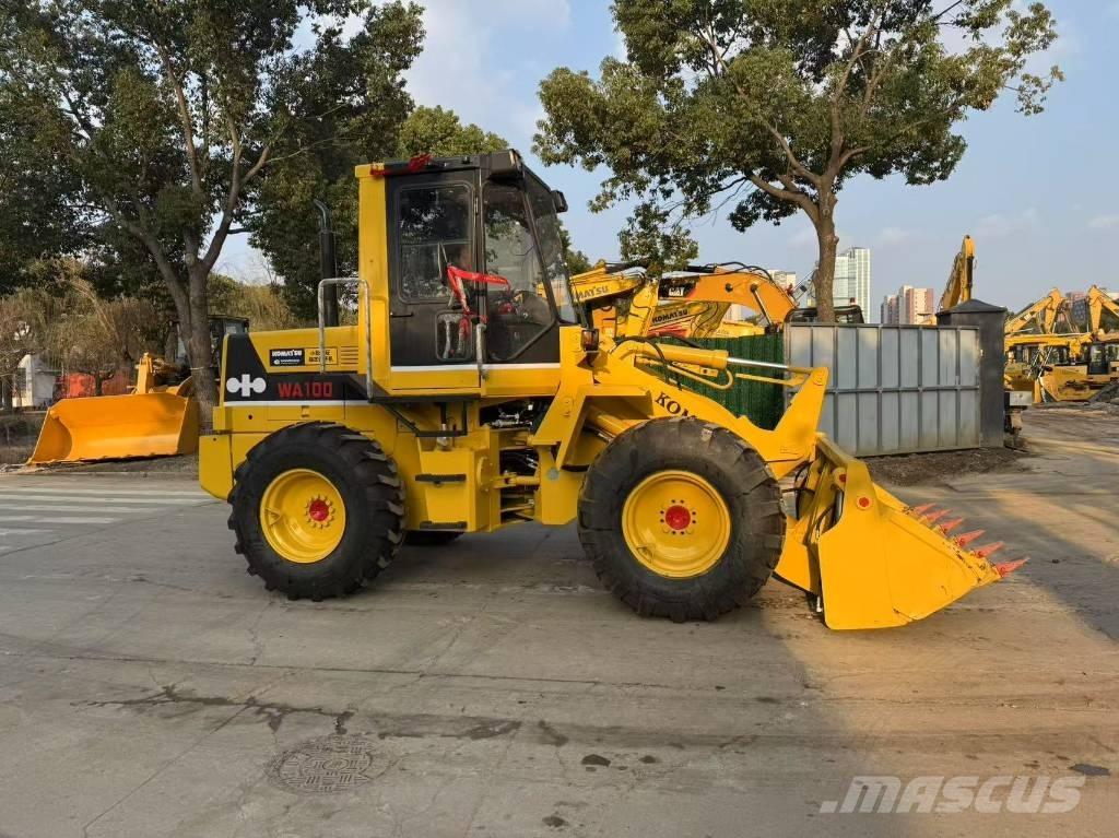 Komatsu wa100-1 Cargadoras sobre ruedas