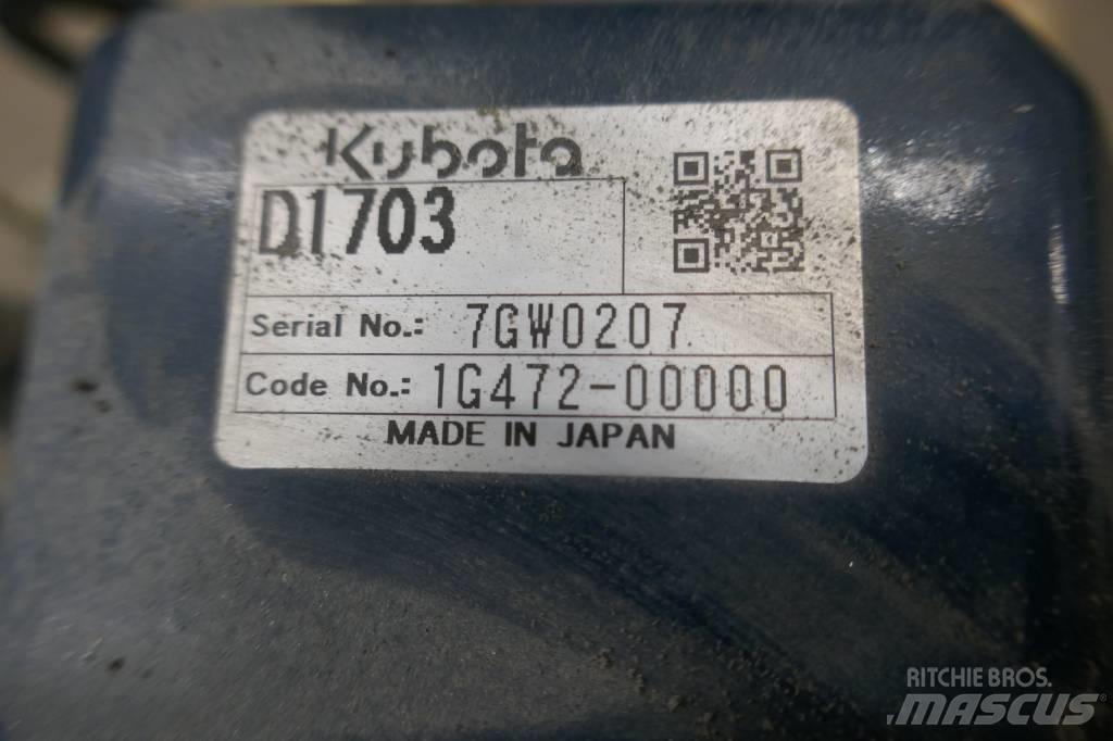 Kubota D 1703-EU1 Motores