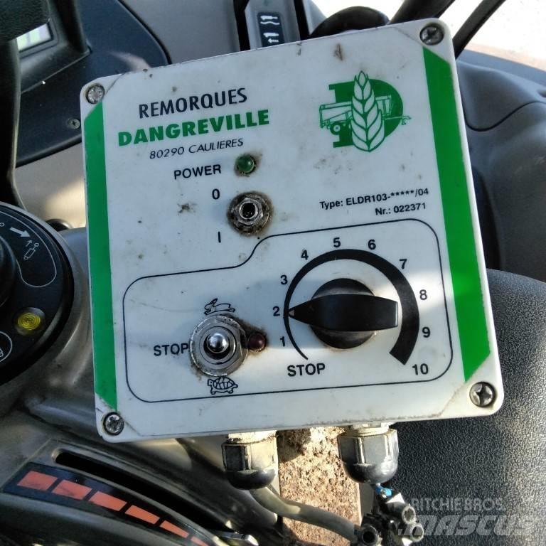 Dangreville EV 10 B1 Remolques esparcidores de estiércol