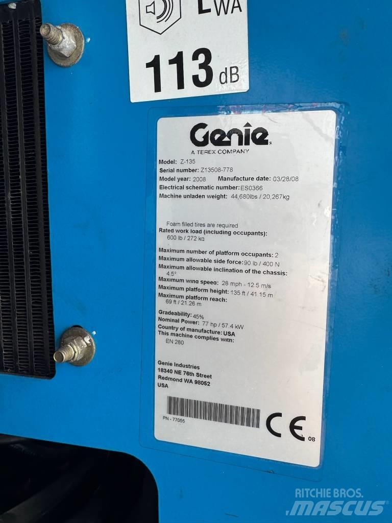 Genie Z 135/70 Plataforma de trabajo articulada