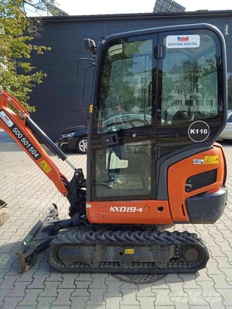 Kubota KX 019-4 Mini excavadoras < 7t