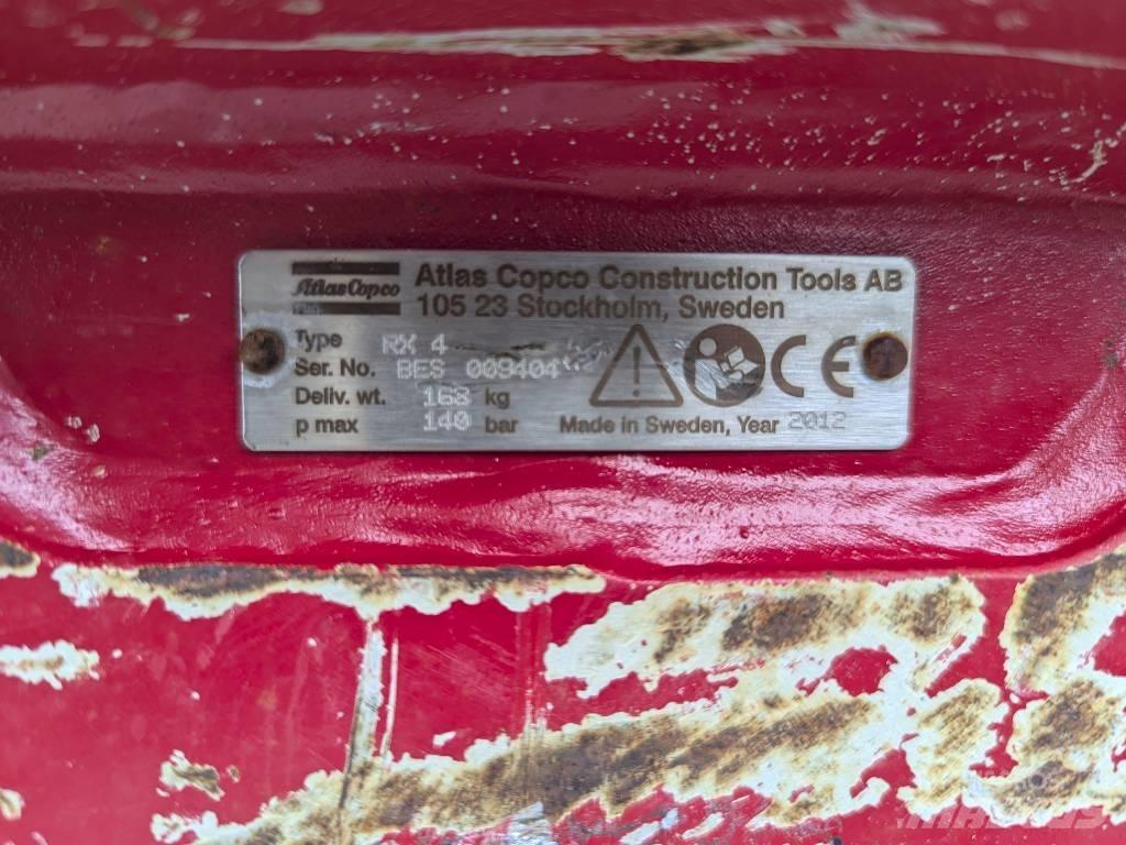 Atlas Copco RX4 Martillos hidráulicos