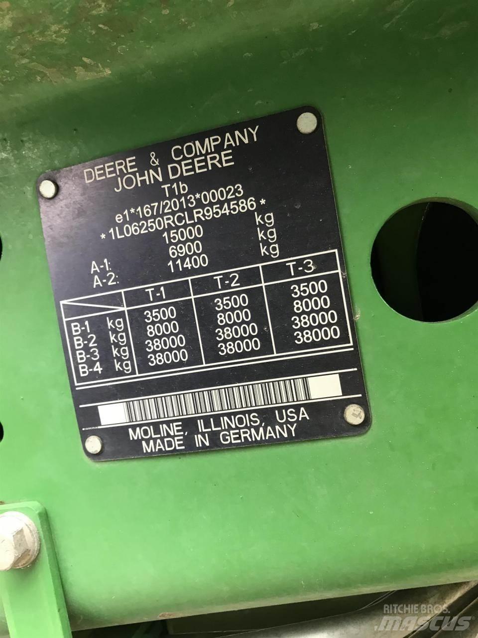 John Deere 6250R Tractores