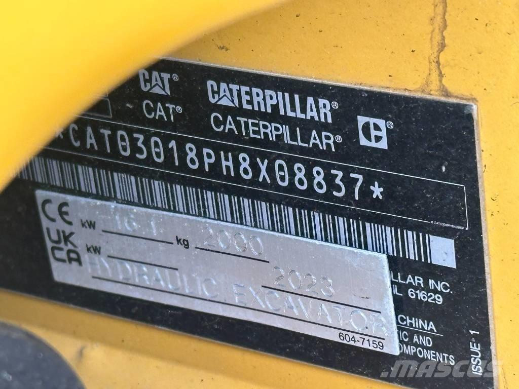 CAT 301.8 Mini excavadoras < 7t