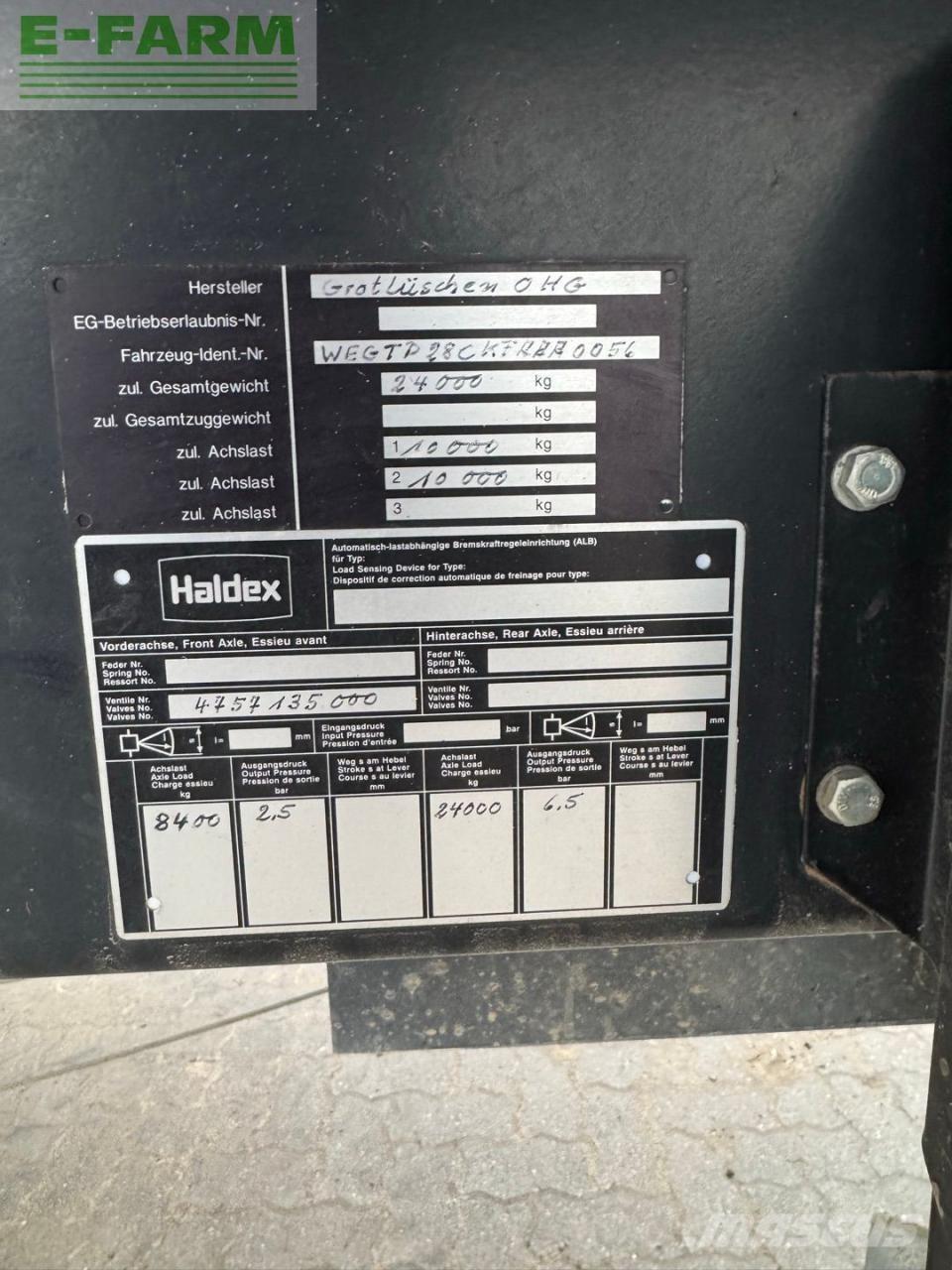  Güde Grotlüschen Remolques multifunción