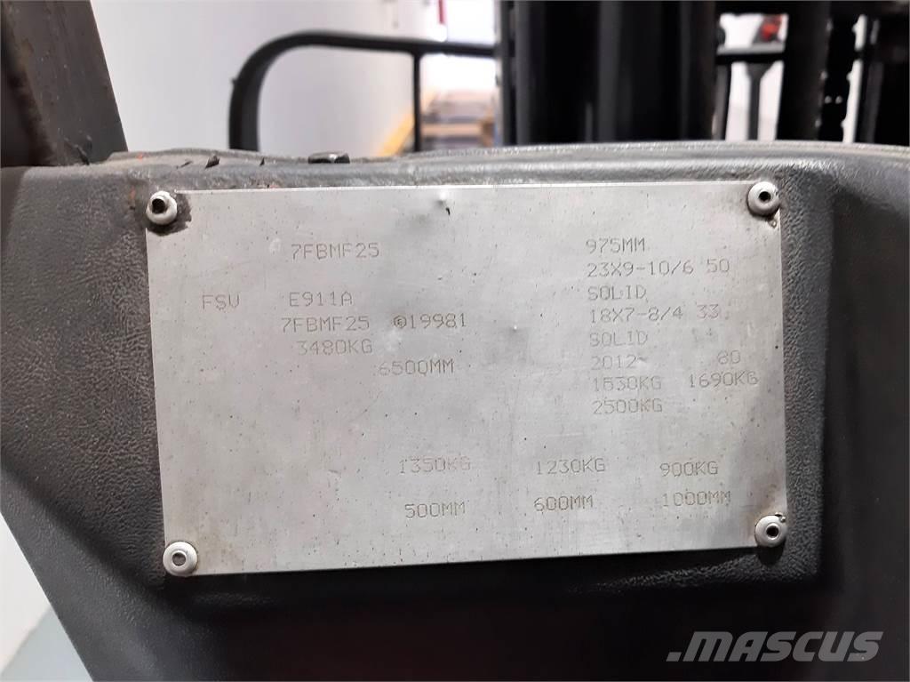 Toyota 7FBMF25 Carretillas de horquilla eléctrica
