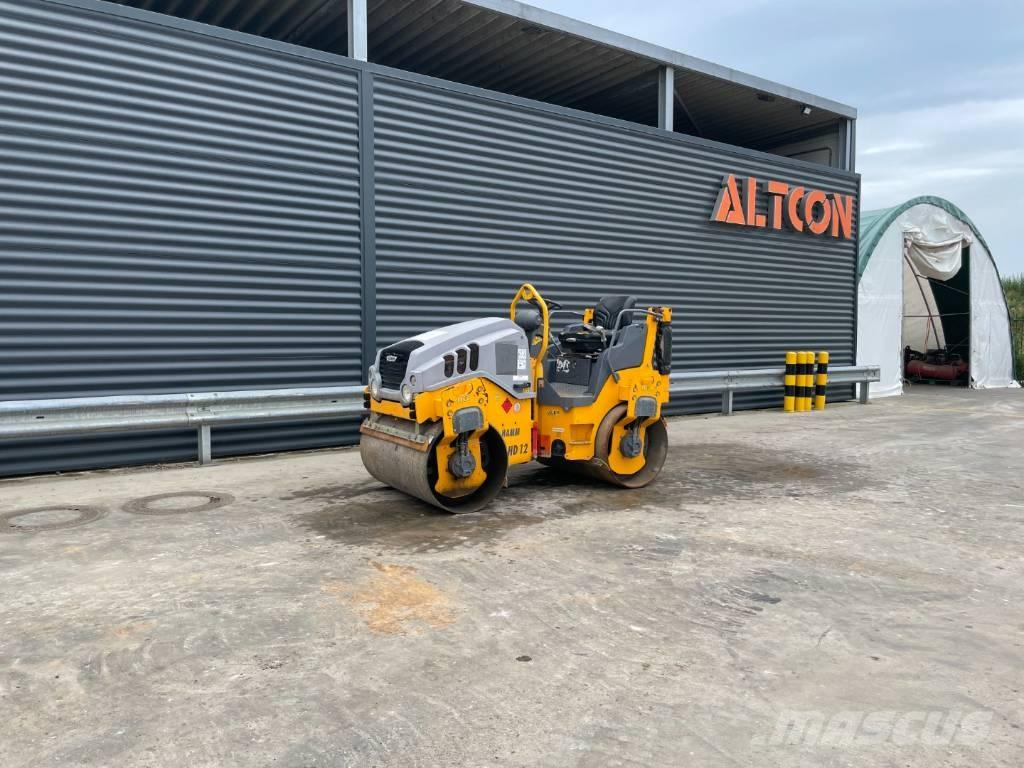 Hamm HD 12 VV Rodillos de doble tambor