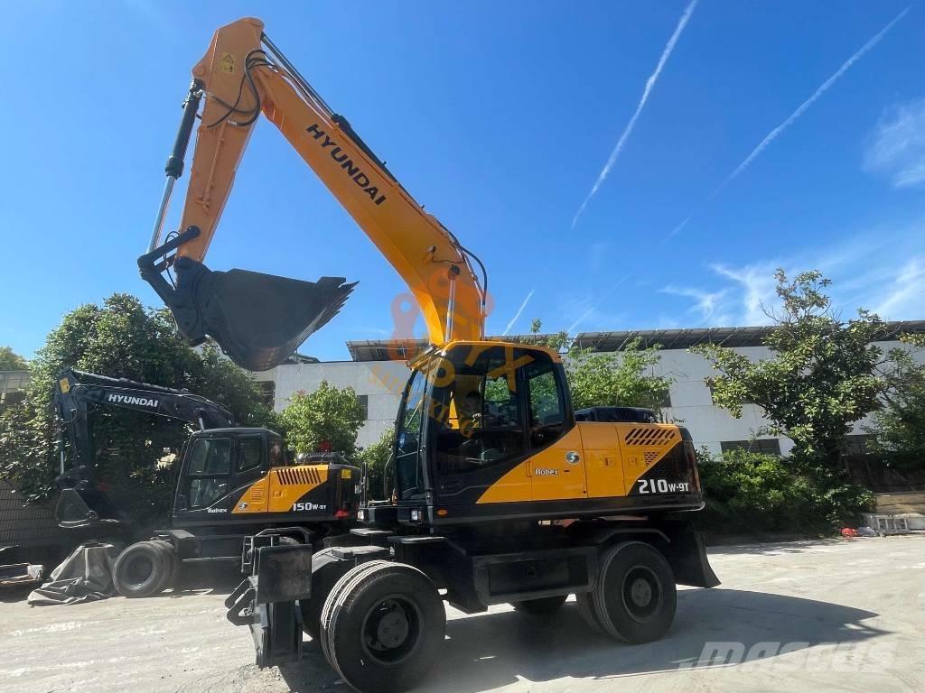 Hyundai R210W Excavadoras de ruedas