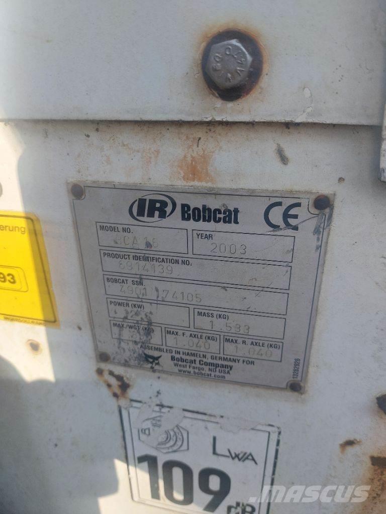 Bobcat BCA16 Pisones compactadores