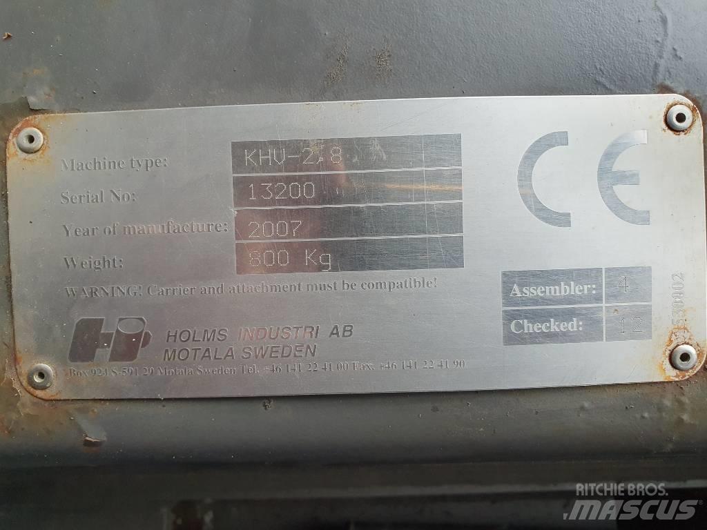Holms KHV-2.80 Láminas y cuñas quitanieves