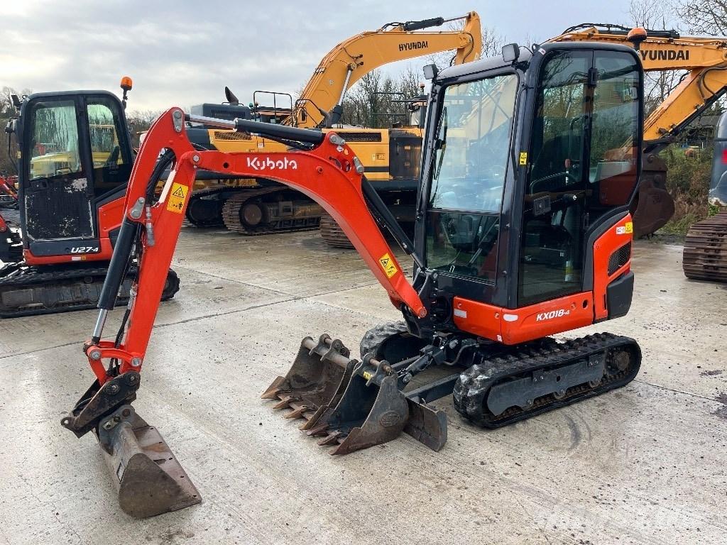 Kubota KX 018-4 Mini excavadoras < 7t