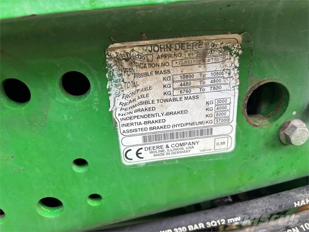 John Deere 6150M Tractores