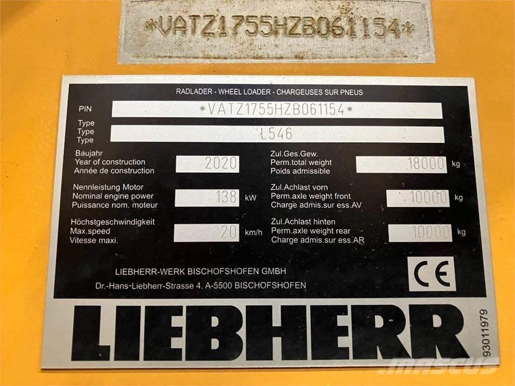 Liebherr L546 Cargadoras sobre ruedas