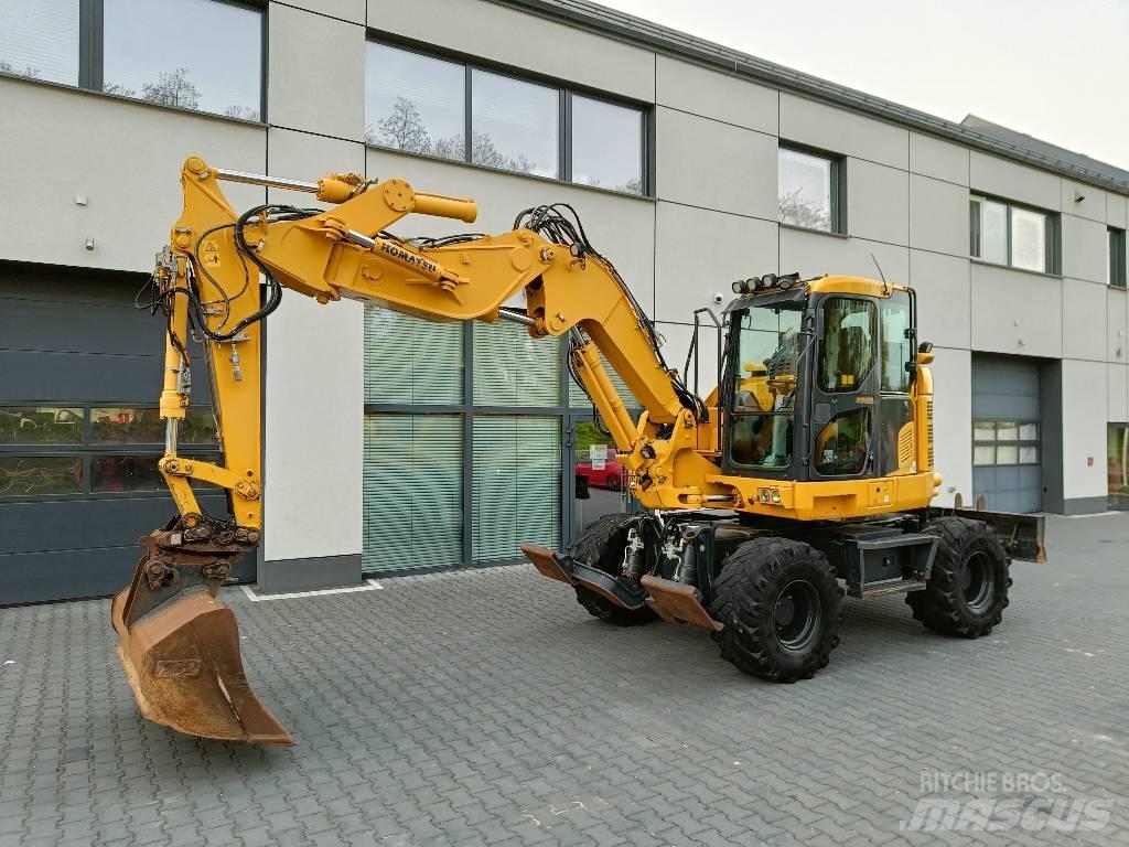 Komatsu PW118 MR-11 Excavadoras de ruedas