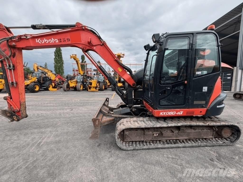 Kubota KX 080-4 Excavadoras 7t - 12t