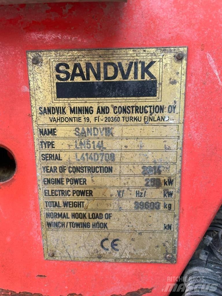 Sandvik LH 514 Cargadoras subterráneas