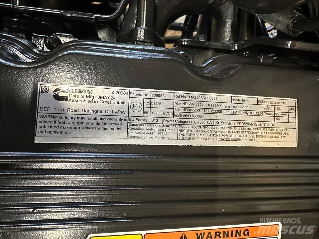 Cummins B6.7 FR95884 Agricultura - Otros