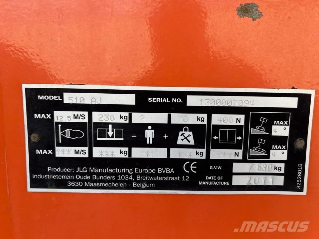JLG 510 AJ Plataforma de trabajo articulada