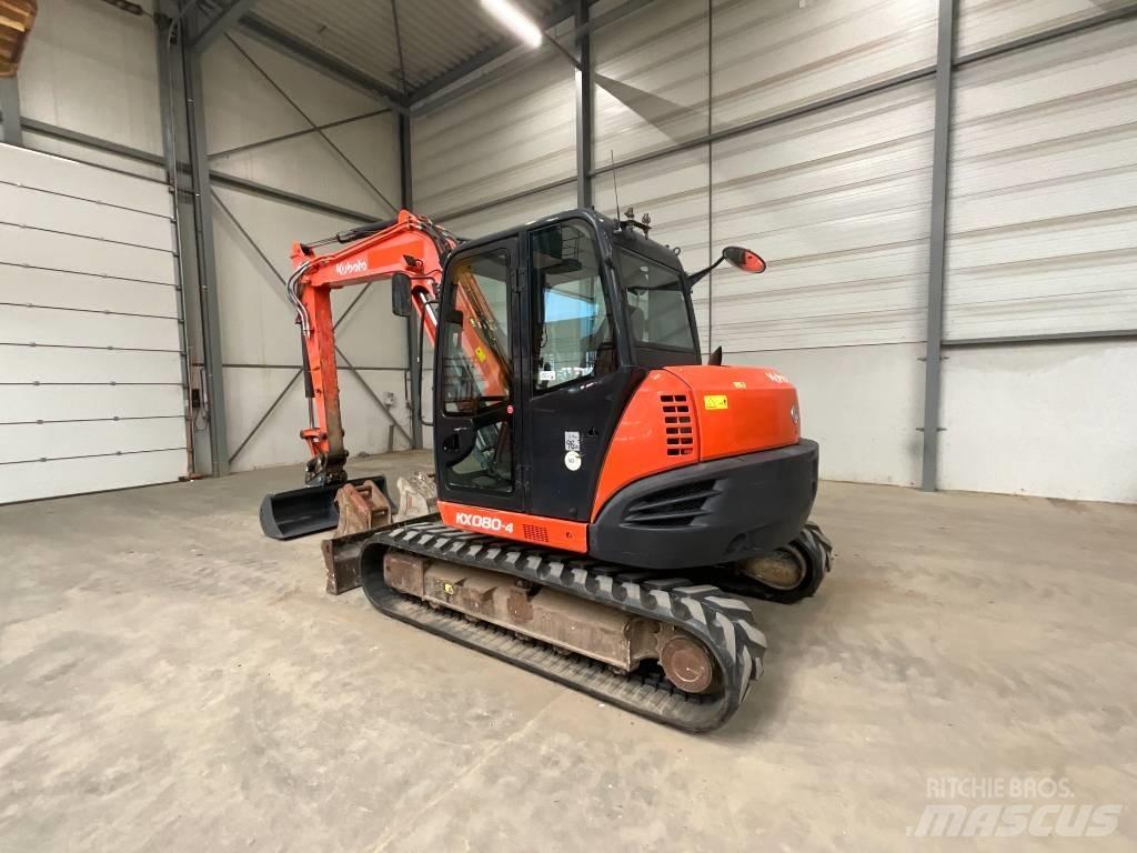 Kubota KX 080-4 Excavadoras 7t - 12t