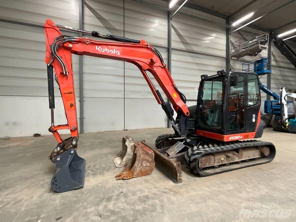 Kubota KX 080-4 Excavadoras 7t - 12t