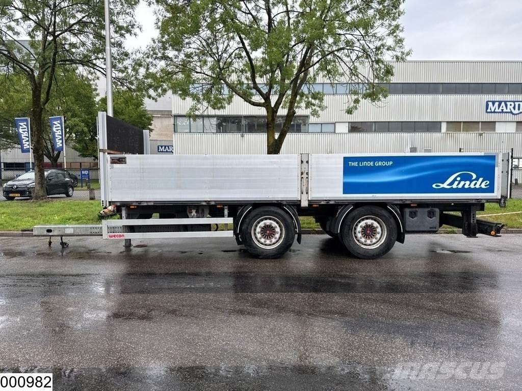 Wecon middenas Plataforma plana/laterales abatibles
